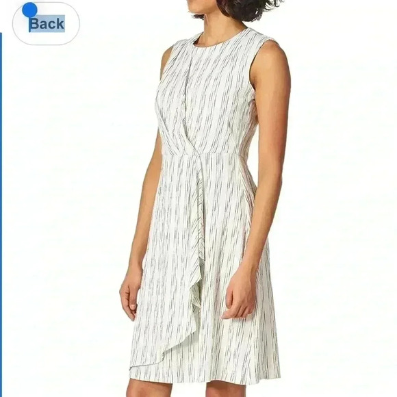 Calvin Klein Ruffle Dress - Picture 1 of 8